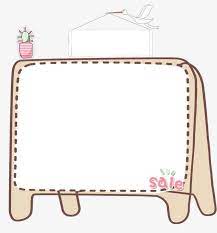 Cute Cartoon Border Powerpoint Background Design Cute Frames Note Pad Design