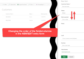 How To Change The Order Of Columns In A Sharepoint List Or Library Sharepoint Maven