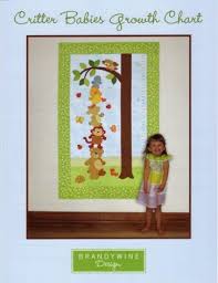 critter babies growth chart pattern publications sewing