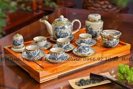 Ấm chén - Gốm Sứ Bát Tràng