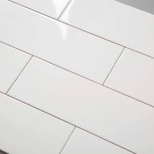 Subway tiles are rectangular shaped tiles that fit together to create beautiful walls and or backsplashes. Diflart White Subway Porcelain Floor And Wall Tile 4 X 12 Inch Diy Installation Pack Of 18 Pieces Amazon Com