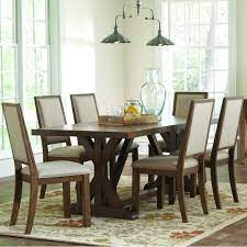 Buy Bridgeport 7 Piece Rustic Dining Room Table And Chairs Set By Coaster From Www Mmfur Rustic Dining Room Table Rustic Table And Chairs Dining Room Table Set
