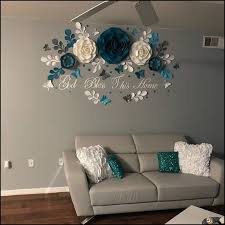 Wall Decoration Ideas For Living Room With Paper Living Room Ideas In 2020 Paper Flower Wall Decor Paper Flower Decor Paper Flower Wall