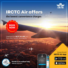 Irctc Air Offers The Lowest Convenience Charges Download The Irctcair App For Android Https Goo Gl Qo Book Flight Tickets Cheap Air Tickets Flight Ticket