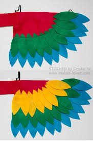 Sew An Easy Parrot Costume Papagei Kostum Kinderkostum Selber Machen Piratenkostum Diy