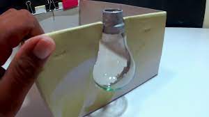 Light bulb & a shoe box. How To Make Smartphone Projector Without Magnifying Glass Using Bulb Shoe Box Bulb At Home By Entertainment Topic Video Dailymotion