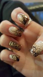 This may take some serious patience, but it'll pay. November Nails November Nail Designs November Nails Nail Designs