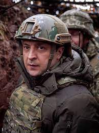 Fact check: Volodymyr Zelenskyy pictured in uniform in Donbas in 2021