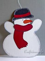 Fensterbilder tonkarton familie pinguin winter. Christmas And Winter Craft Paper Snowman Decoration