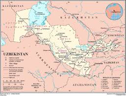 Uzbekistan has the largest population among all the central asian countries, and a heritage of the silk road. Map Of The Republic Of Uzbekistan Reproduced With Permission From The Download Scientific Diagram
