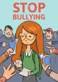 Stop School Bullying Poster Phones And Fingers Pointing At Schoolgirl Royalty Free Cliparts Vectors And Stock Illustration Image 103666288 Cyber bullying pictures and posters for your classroom. stop school bullying poster phones and fingers pointing at schoolgirl