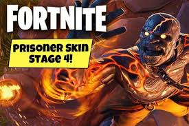 ad_1 the fortnite stage 5 prisoner skin key location challenge unlocks in today's set of challenges. Fortnite Prisoner Stage 4 Skin Latest News How To Unlock Stage 4 Of The Prisoner Skin Daily Star