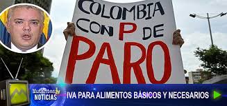 Una responsabilidad más grande que el balón. Convocan A Paro Nacional El 28 De Abril Contra La Reforma Tributaria Que Presentara El Gobierno