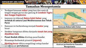 Tamadun mesopotamia munculnya negara kota seperti ur, urech, eridu, kish, nippur. Ting 1 Bab 5 5 1 Empat Lokasi Tamadun Awal Dunia Youtube