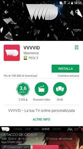 Vvvvid, infatti, porta sugli schermi del melafonino tutta una serie di contenuti video con un canale personale e ben 12 canali tematici. 5pun2m4rdsbxqm