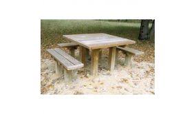 Mrwoodproducts est renommé pour sa magnifique finition, une table de pique nique robuste sous cinq longueurs 0.60m. Table Pique Nique Access Modulable Peut S Adapter A La Situation Grace Au Nombre De Bancs Modulables