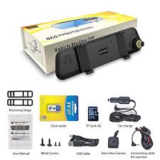 These are our picks for getting peace of mind on looking for the best dash cam for your vehicle? Victony 4 3 Inch Touch Screen Full Hd 1080p Dual Lens Car Camera 170 Wide Angle Front Lens And Rearview Backup Camera With G Sensor Loop Recording Night Vision Sd Card Included Silver Buy Online In El