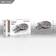 Gem Micor Blocks Star Wars Millennium Falcon G837 With Images Graphic Card