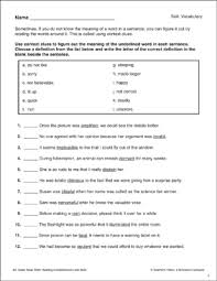 Writing Business Letters 6th Grade Reading Skills Printable Skills Sheets