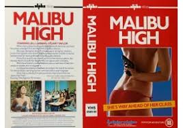 Malibu High (1979) VHS Video Cover Art