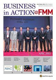 The website provides recent news articles and events, search tools for company or product information, and glimpses of overall economic performance in malaysia. Business In Action Fmm Federation Of Malaysian Manufacturers