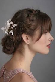 Le chignon haut associé à une frange est la nouvelle tendance chez les blogueuses. Sobecc8y1lwmhm