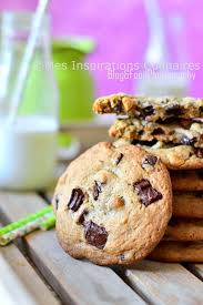 Cookies Triple Chocolat Recette Americaine Recette Nourriture Recette Et Cookies Et Biscuits