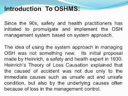 Ms smart management sdn bhd (masma) is a safety and health training and services company since 2014. Introduction To Oshms Universiti Malaysia Pahang Ppt Download