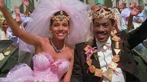 Coming To America The Wedding Scene Beautiful Wedding Dresses Eddie Murphy African American Film