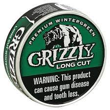 Grizzly wintergreen 12oz long cut has a taste of wintergreen and is manufactured by american snuff company. Grizzly Long Cut Wintergreen Smokeless Tobacco 1 2 Oz Albertsons