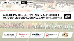 Alle fußball live streams, champions league, bundesliga, europa league, live und legal. Kostenfreier Ssv Livestream Fur Alle Heimspiele Bis Ende Oktober Ssv Ulm 1846 Fussball