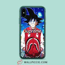 Anime pictures and wallpapers with a unique search for free. Goku Bape X Supreme Anime Iphone Xr Case Custom Phone Cases
