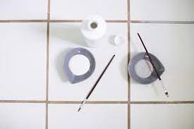 After, the contrast speaks to modern, defined lines and. Diy Project How To Recolor Your Grout Design Sponge