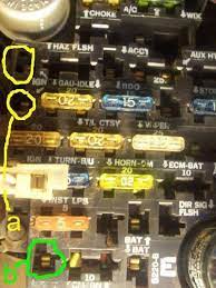 Its the 30a head lamp system fuse had blown, see pictures. 15 1985 Chevy Truck Fuse Box Diagram Truck Diagram Wiringg Net Chevy Trucks 1985 Chevy Truck Chevy