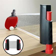 Portable Ping Pong Table Tennis Net And Post Set Various Colors In 2020 Portable Ping Pong Table Table Tennis Net Table Tennis