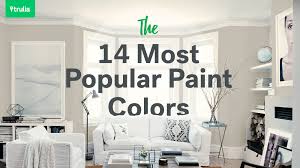While some living room colors, such as minimalist white and pale gray, remain popular year after year, patrick o'donnell, international brand for a rich burst of color in your living room, o'donnell suggests painting the walls in a muted red or pink. 14 Popular Paint Colors For Small Rooms Life At Home Trulia Blog