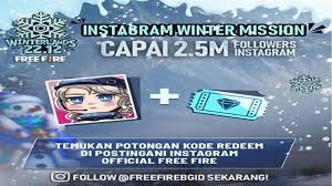 During the festive seasons, many developers launch various events. Kode Redeem Free Fire Ff Gratis Event Resmi Garena Selesaikan Misi Capai Target Di Event Terbaru Halaman All Tribun Sumsel
