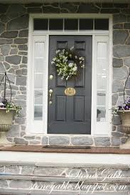Summer Wreath Tutorial Painted Front Doors Exterior House Doors Front Door Paint Colors