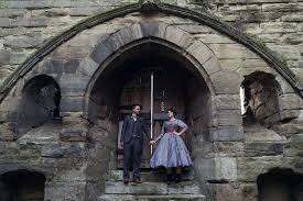 Fran and Lewis Stanley-Freeman's gothic wedding