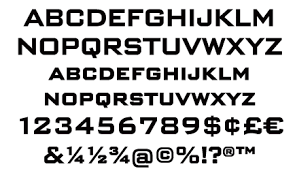 About the font bank gothic. Bank Gothic Font