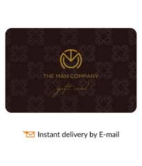 The gift of endless possibilities. The Man Company E Gift Card Buy Online On Snapdeal