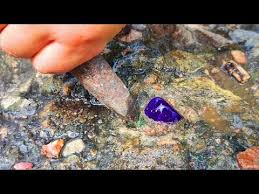 Gemstones Agates Crystals Gold Mines I Found The Perfect Purple Gem Youtube In 2020 Purple Gems Gemstones Crystals