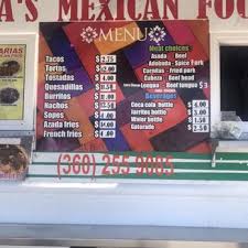 Marias Mexican Food Truck — Mexican restaurant food truck in Sultan, Washington