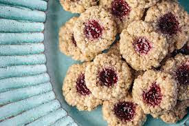 Almond Walnut Thumbprint Macaroons Recipe Macaroon Recipes Recipes Macaroons