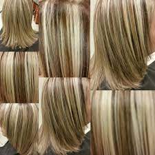 Diamond Foil Technique Was Used The Highlights Were Lifted With V Lights 10 Volume The Lowlights Are 8m 8n Colorsync Hair Hair Hair Color Long Hair Styles