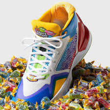 New balance signed kawhi leonard as part of their relaunch of basketball footwear in 2018. New Balance Has Partnered With Kawhi Leonard To Create New Jolly Rancher Sneakers