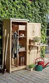Garden Tool Cabinet Ogrod W Domu Altany Schowek Na Narrzedzia