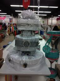 I mostly like homemade foods. A Fabric Wedding Cake Made By Barb At Our Fabricland Store In Sudbury Ontario How To Make Cake Wedding Fabric Cake