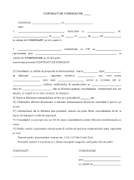 Contract de imprumut de folosinta auto. Contract Comodat Masina