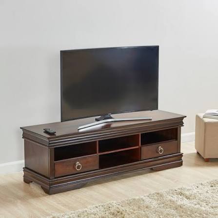 Shop President 2-Drawer Rectangular TV Unit for TVs up to 55 inches |  Homecentre UAE
